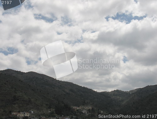 Image of Mountainous clouds. Cyprus