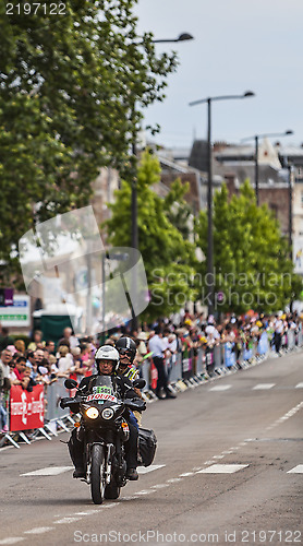 Image of Official Bike During Le Tour de France