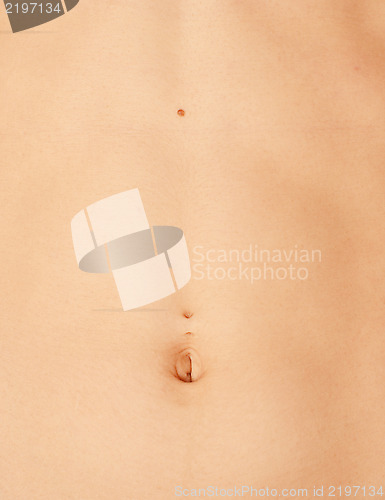 Image of woman belly