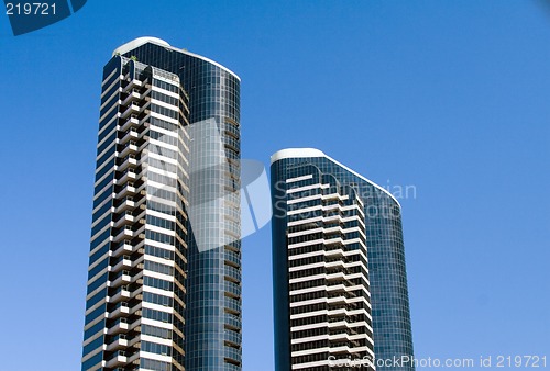 Image of Modern skyscrapers