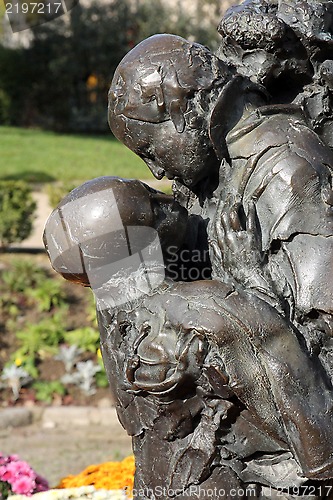 Image of Saint Julien le Pauvre fountain, Paris