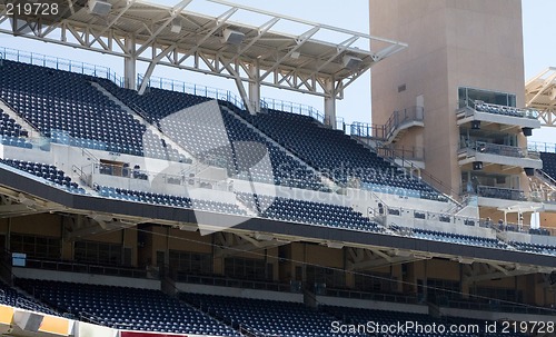 Image of Empty stadium seats