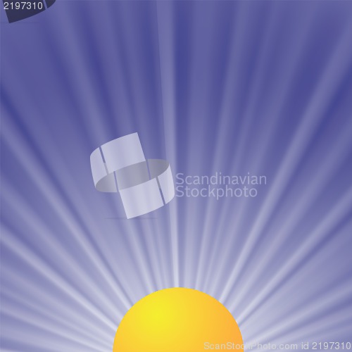 Image of blue abstract  background