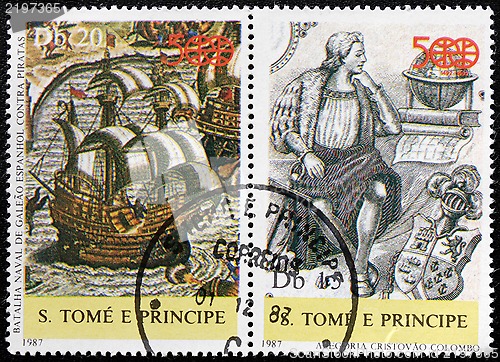 Image of Columbus Stamps