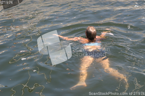 Image of Swimming girl