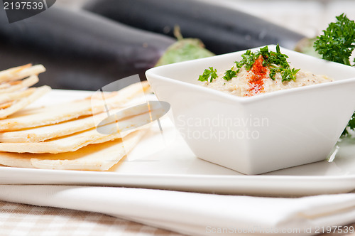 Image of moutabal baba ghanoush eggplant dip