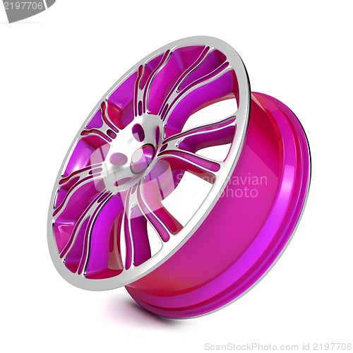 Image of Car Rim.
