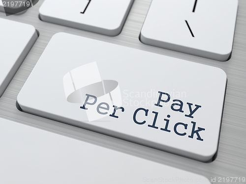 Image of PPC (Pay Per Click)  Concept.