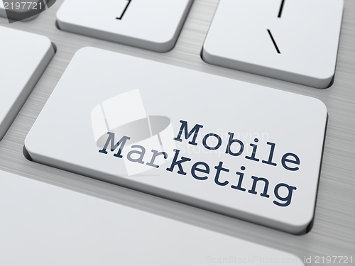 Image of Mobile Marketing Concept.