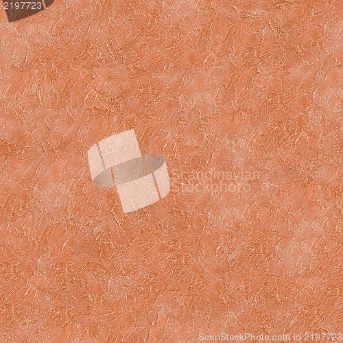 Image of Seamless Texture of Red Decorative Plaster Wall.