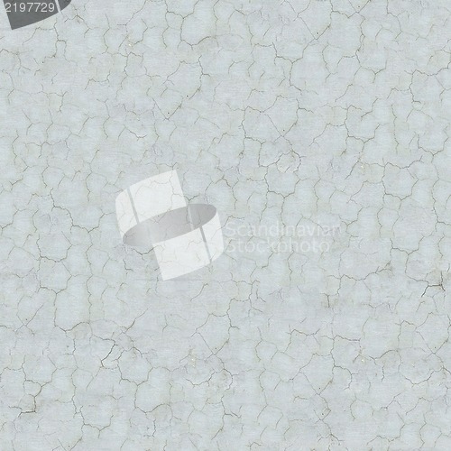 Image of Seamless Texture of White Cracked Wall.