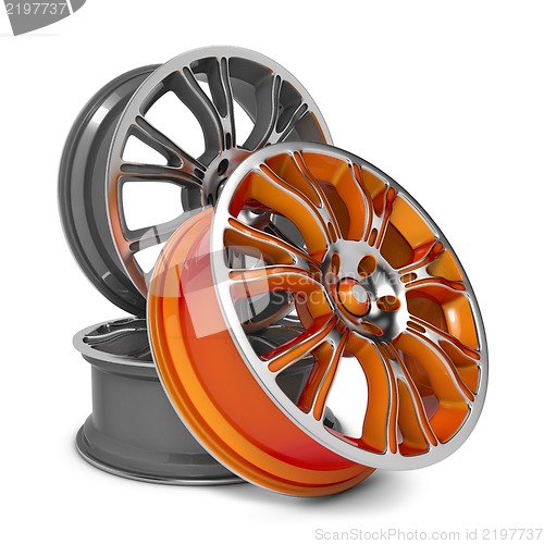 Image of Car Rims.