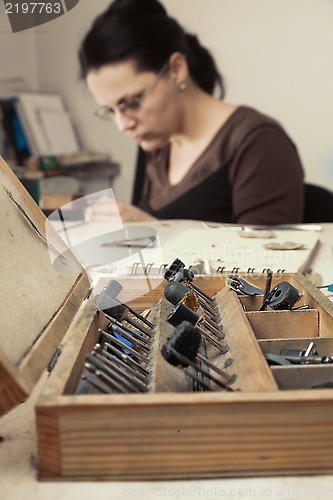 Image of Jeweler's Tools Box