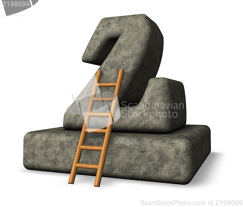Image of stone letter z