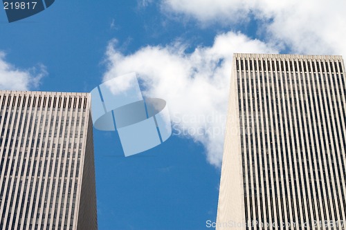 Image of Modern skyscrapers