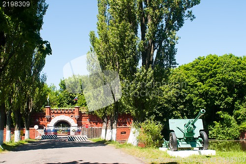 Image of Main gate to old star fortress in baltysk