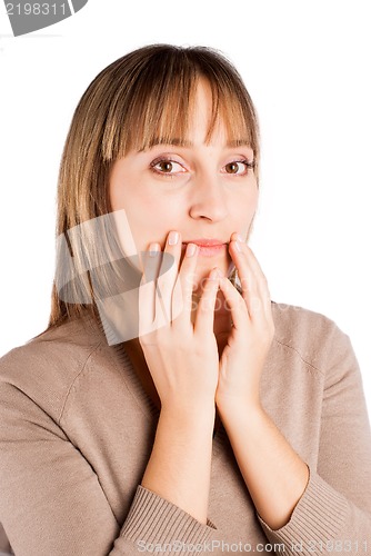 Image of Surprised girl