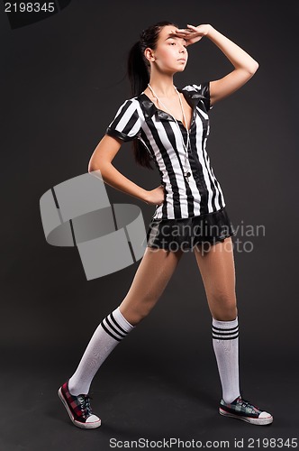 Image of Sexy Soccer Referee