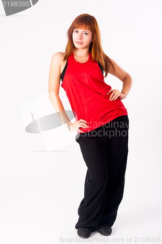 Image of Pretty hip-hop dancer