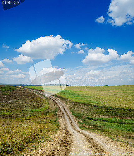 Image of winding rural road