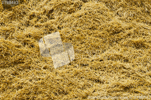 Image of View to straw closeup as background