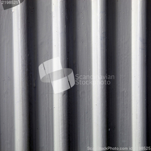 Image of Black, white and grey wooded blinds