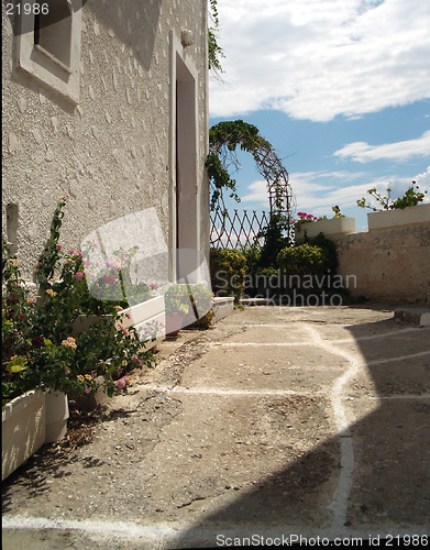 Image of flower trellis