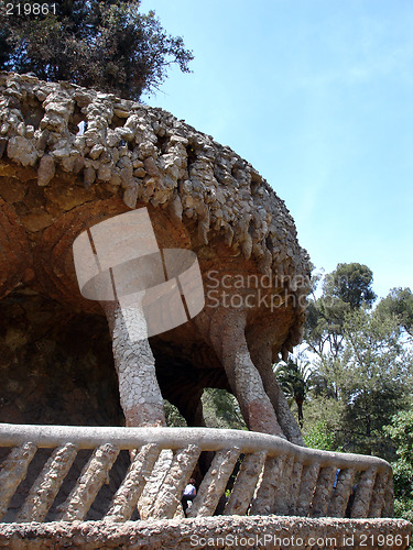 Image of Wave Archway, Parc Guell, Barcelona