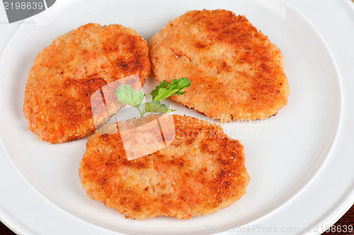 Image of carrot cutlets with apples