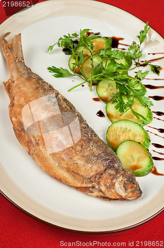 Image of Fried peled fish