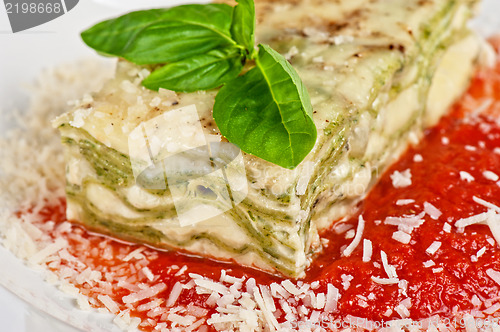 Image of lasagna