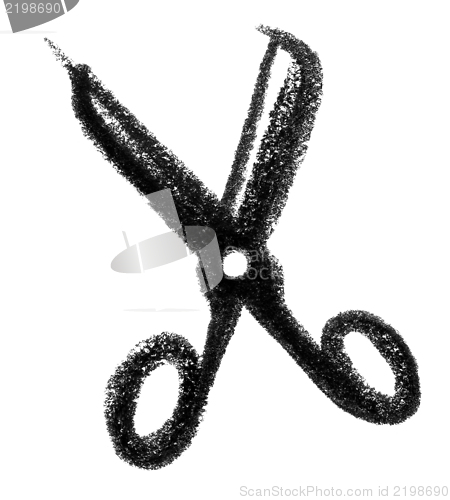 Image of scissors icon