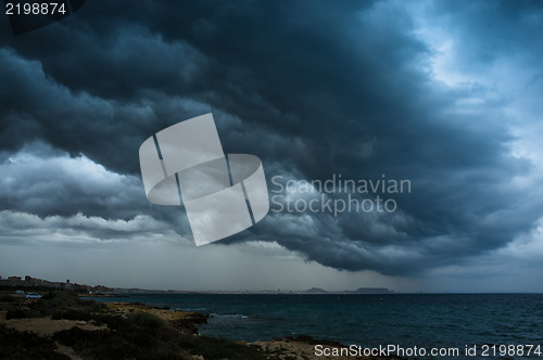 Image of Stormy cloudscape