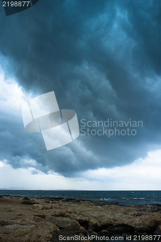Image of Stormy cloudscape