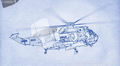 Image of Helicopter drawing