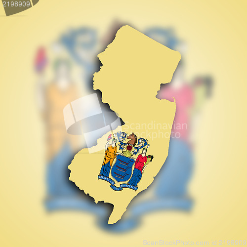 Image of Map of New Jersey