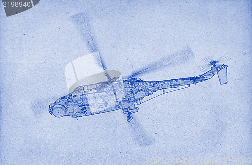 Image of Helicopter drawing