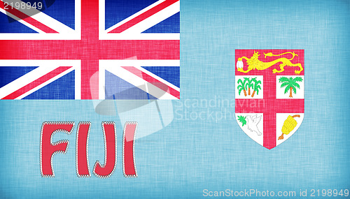 Image of Linen flag of Fiji 