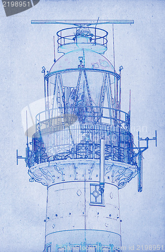 Image of Drawing of a lighthouse