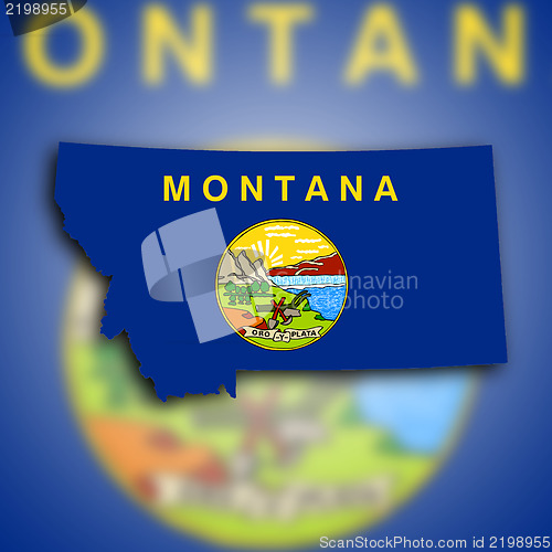 Image of Map of Montana