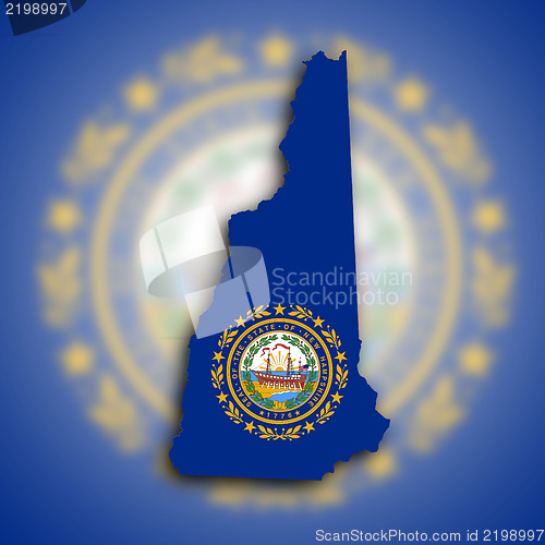 Image of Map of New Hampshire