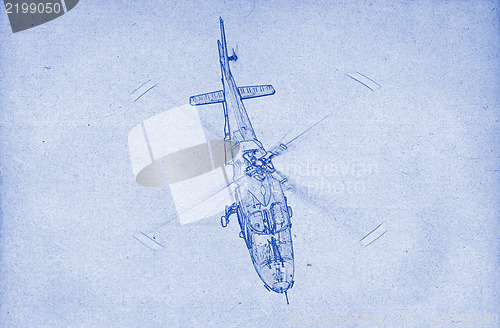 Image of Helicopter drawing