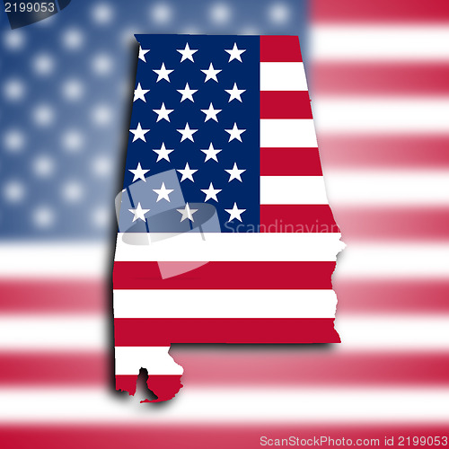 Image of Map of Alabama