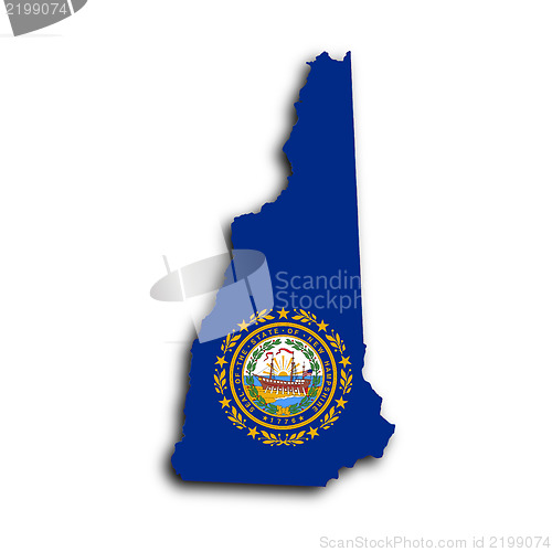 Image of Map of New Hampshire