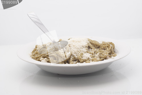 Image of Spaghetti with pesto