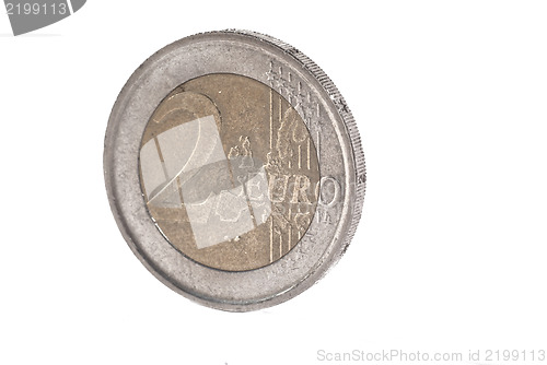 Image of two euro coin