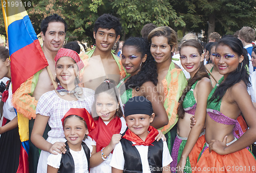 Image of Folk group from Colombia