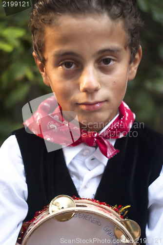 Image of child sicilian folk