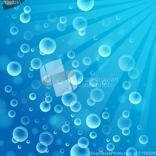 Image of Abstract background with bubbles 2