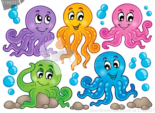 Image of Octopus theme collection 1